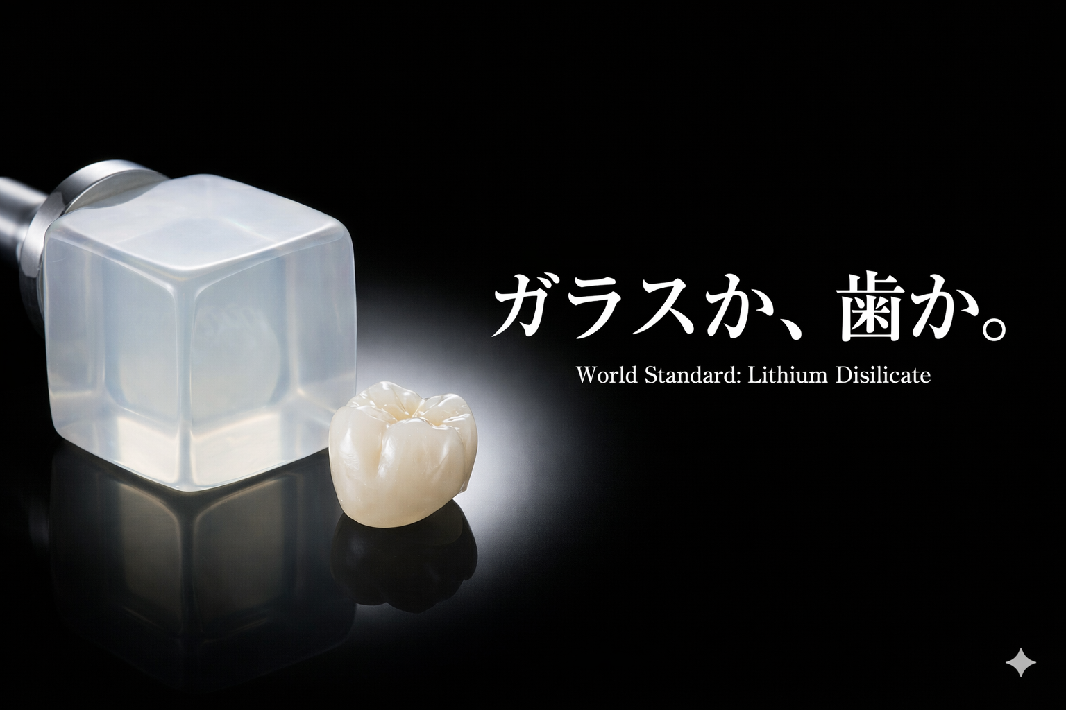 ガラスか、歯か。World Standard: Lithium Disilicate