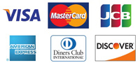 VISA,MasterCard,JCB,americanexpress,DinersClub,DISCOVER